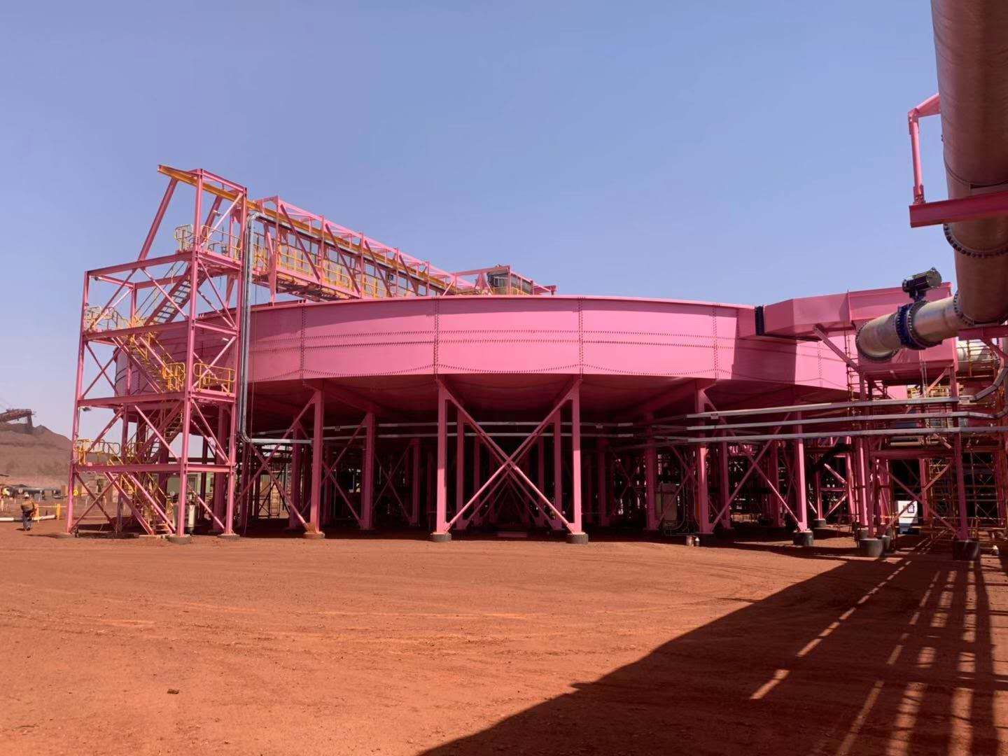 چین Leach Residue Dewatering Central High Trackener